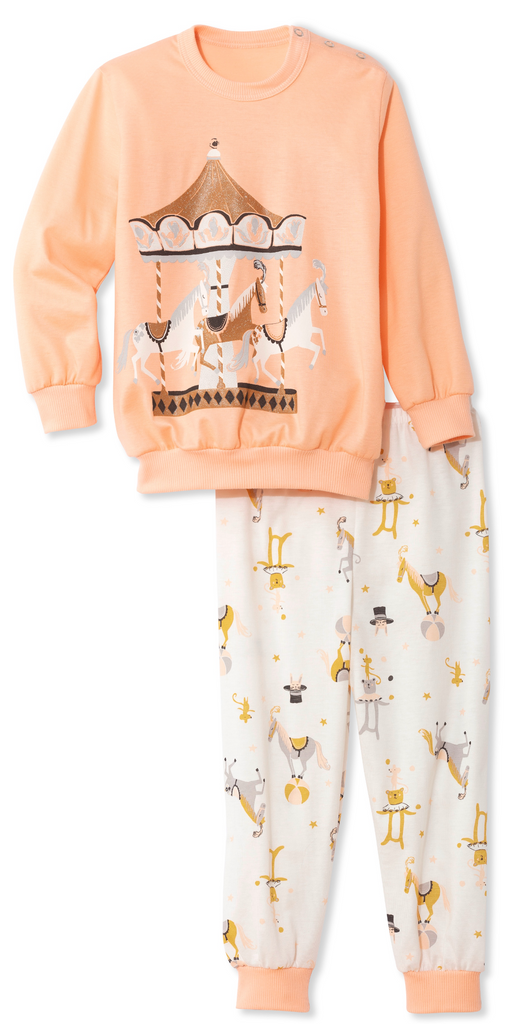 CALIDA - girls pajamas with cuffs Circus - 50774