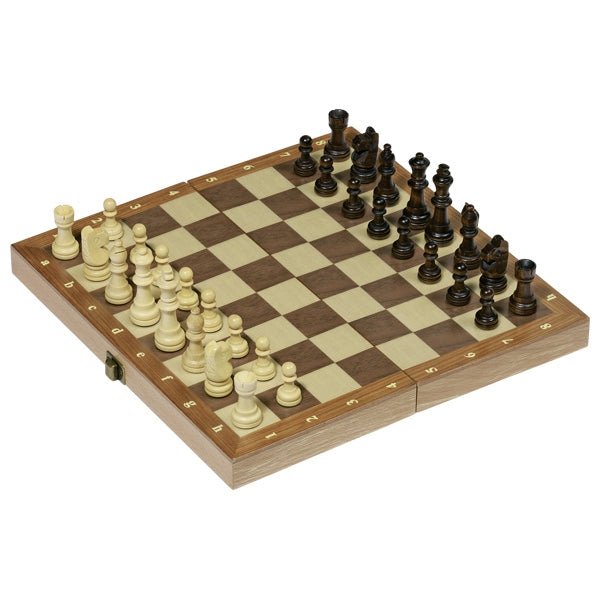 Goki - partija šaha u drvenoj kutiji