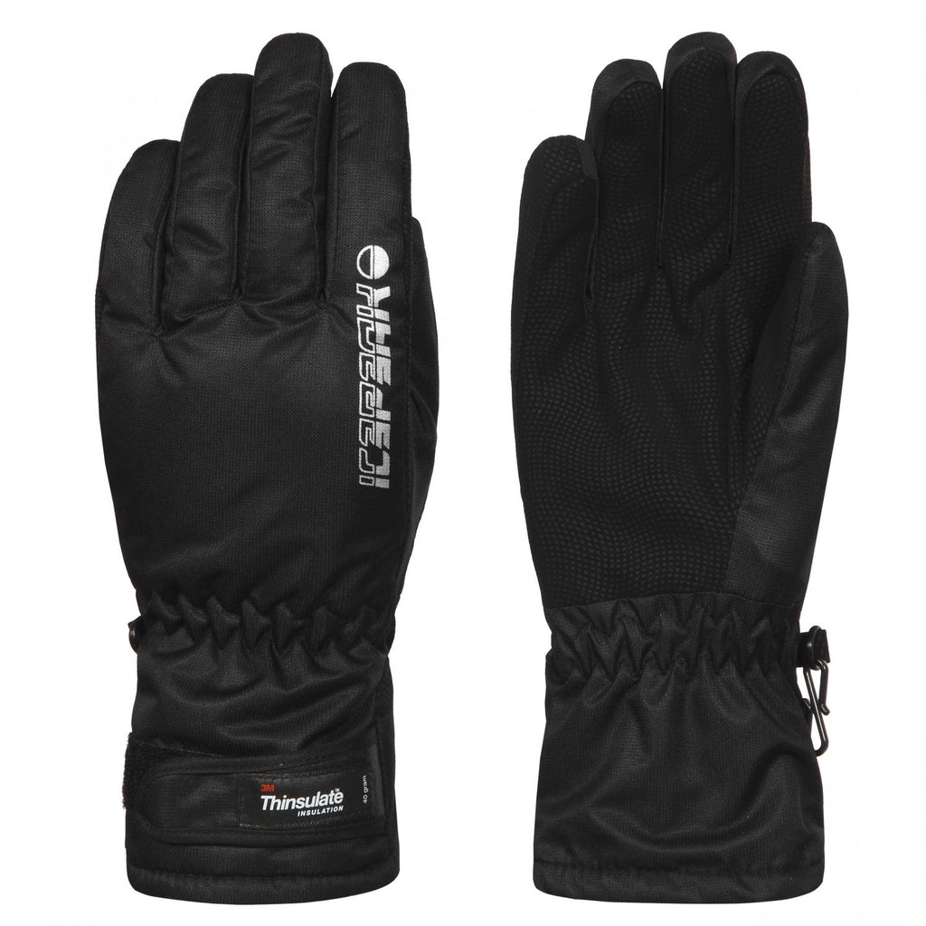 ICEPEAK finger gloves Dino jr. black