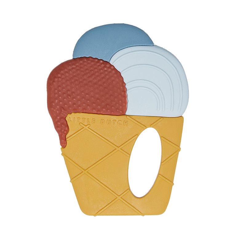LITTLE DUTCH - Ice cream teether Pure & Nature 100% silicone 2006119
