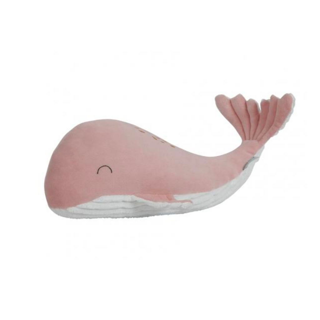 LITTLE DUTCH - Peluche Baleine Océan Rose 24cm LD4851