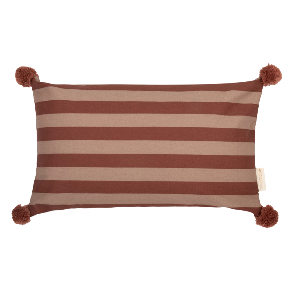 Nobodinoz cushion rectangular Majestic marsala
