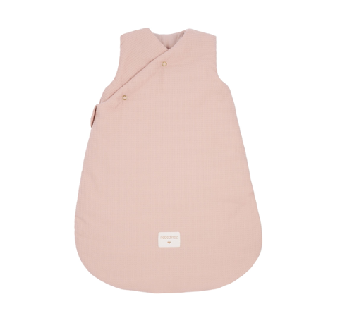 Nobodinoz - Winter sleeping bag Fuji Honeycomb Misty Pink