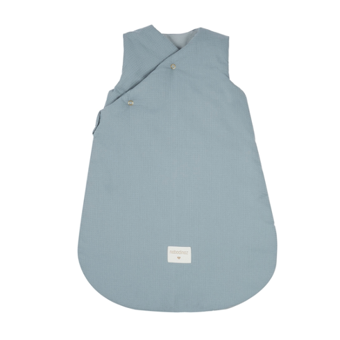 Nobodinoz - Winter sleeping bag Fuji Honeycomb Stone Blue