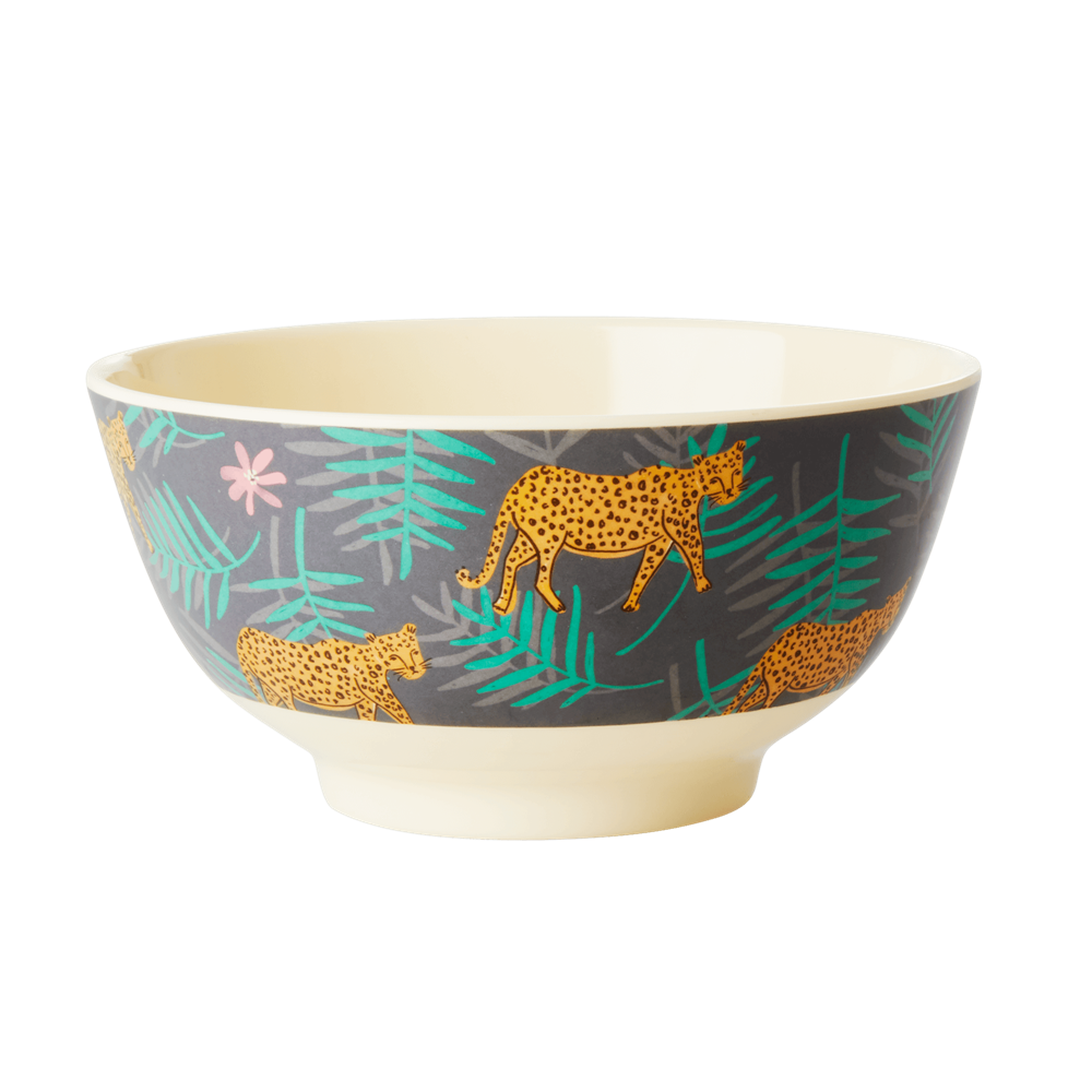RIŽA - zdjela zdjela melamin Leopard i lišće