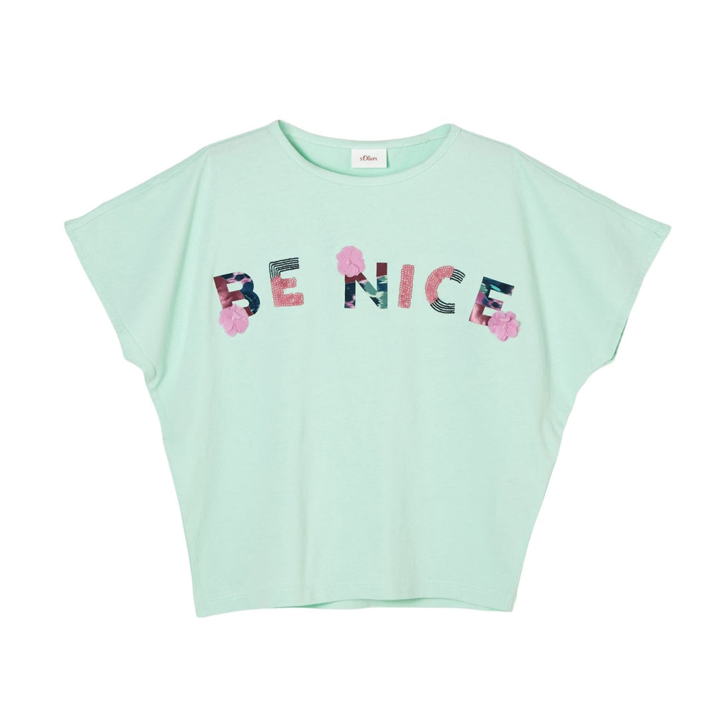 s.Oliver T-Shirt Fille turquoise 2112973