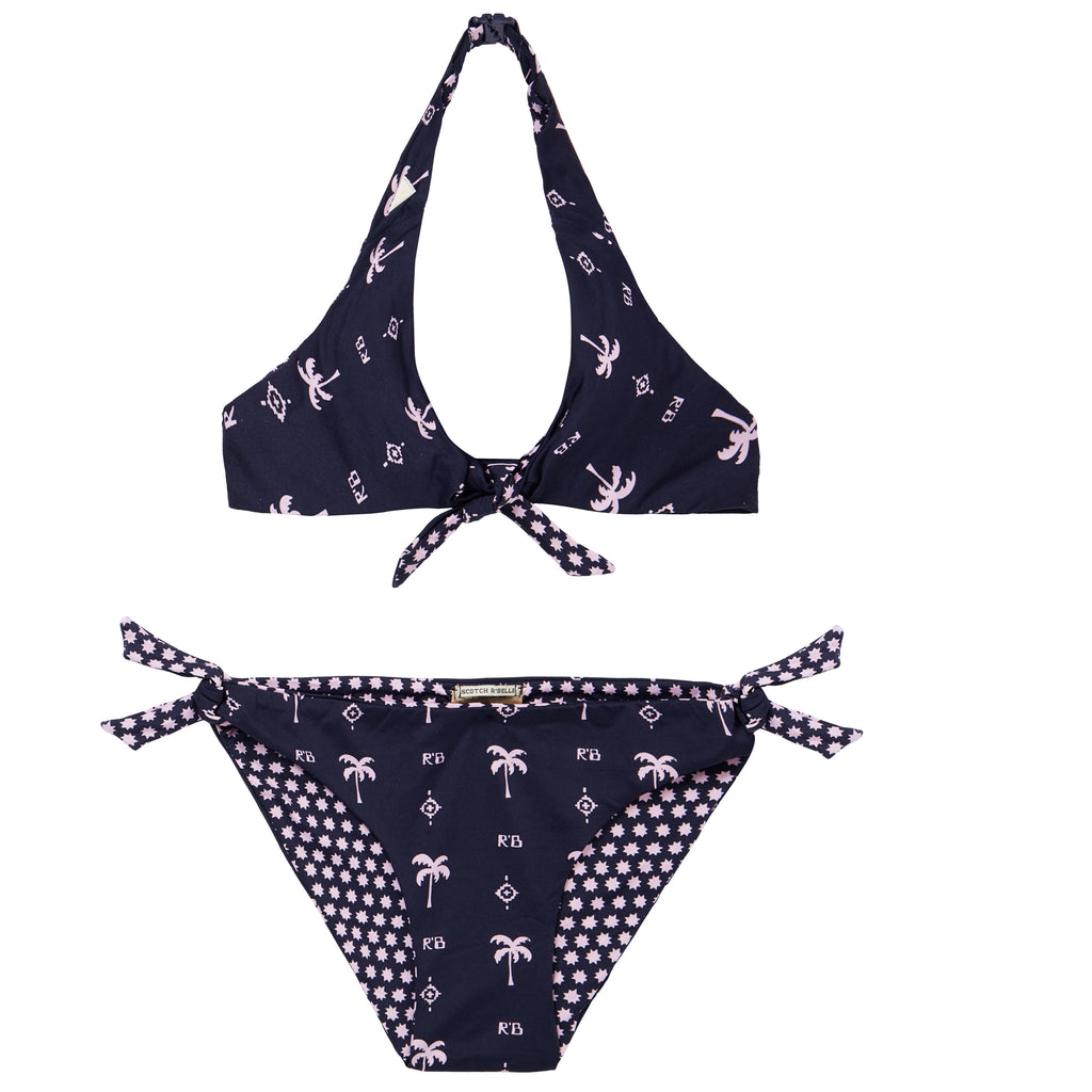 SCOTCH R'BELLE - Reversible bikini palms