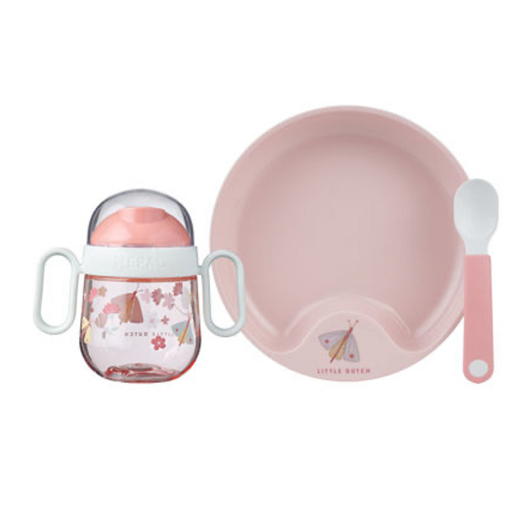 LITTLE DUTCH - Набір дитячого посуду Mio Flowers & Butterflies 108040065243