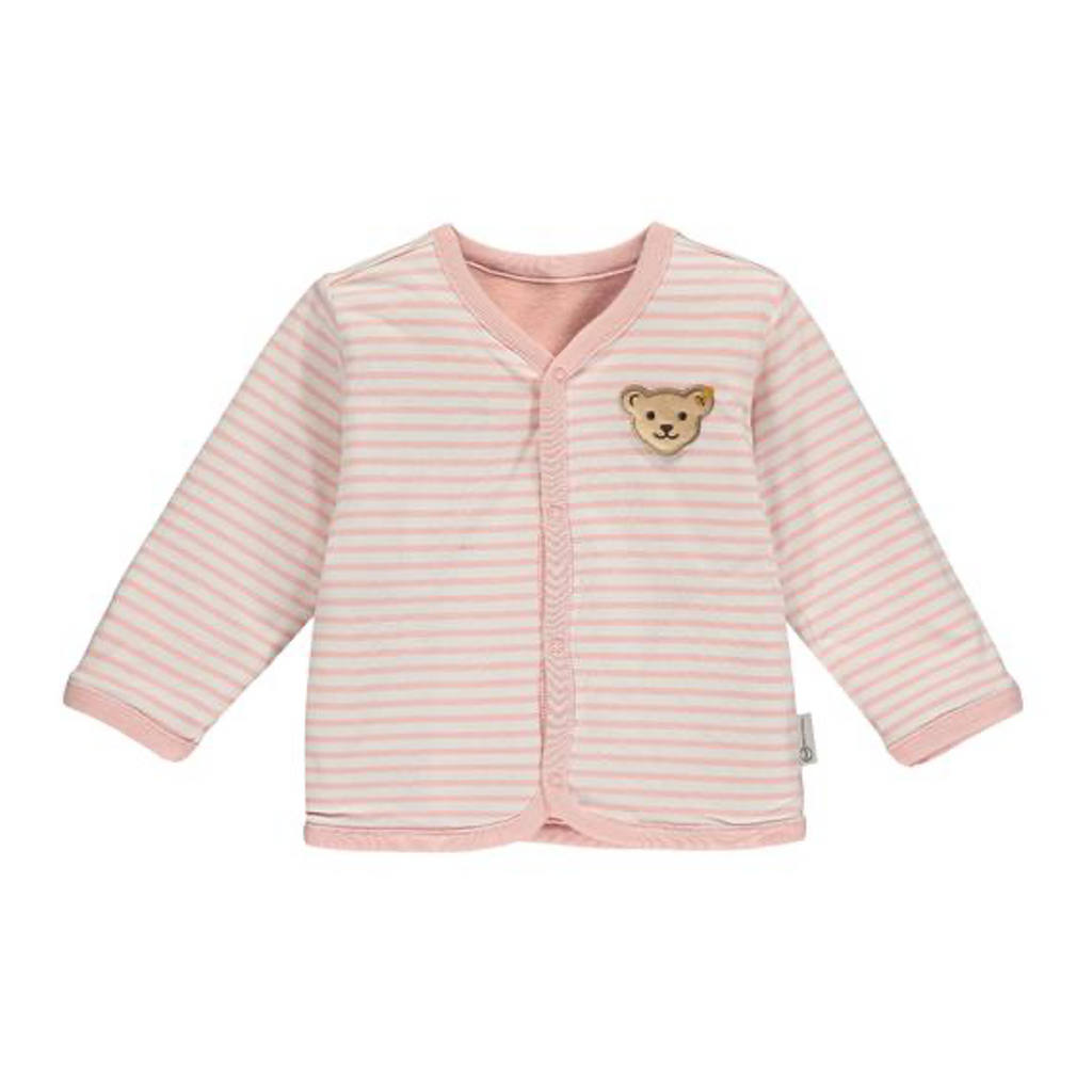STEIFF - Baby reversible jacket pink GOTS