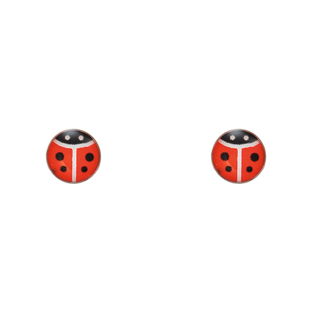 STUDEX - Ear studs with a ladybug motif