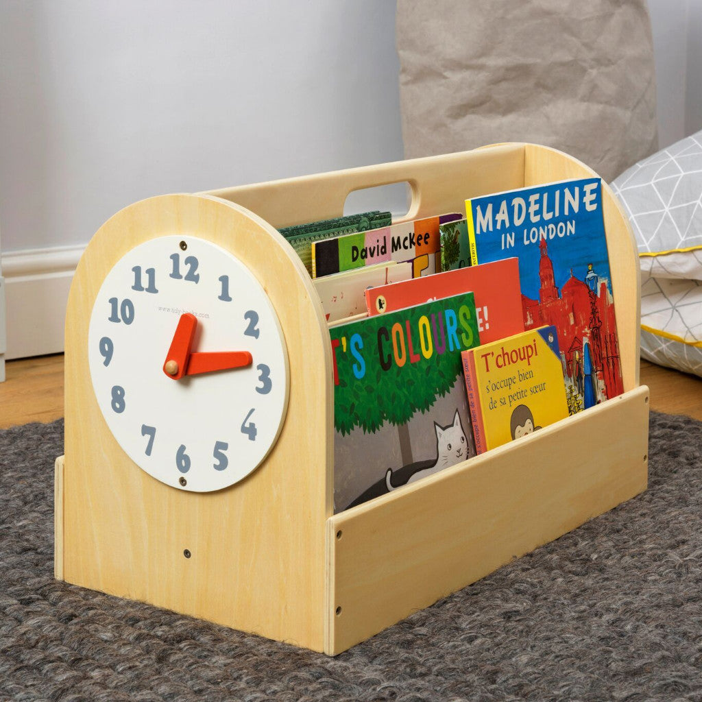 Tidy Books - Children's book box natural