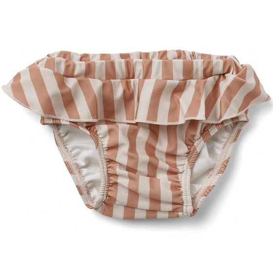 LIEWOOD - Pantalon de Bain Bébé Protection UV Coral Blush Stripe