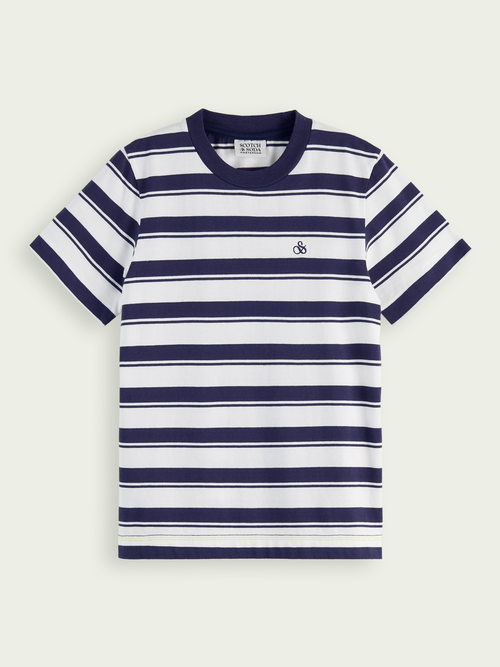SCOTCH SHRUNK - Camiseta regular fit de algodón orgánico niño