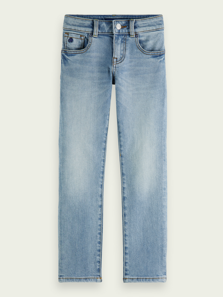 SCOTCH SHRUNK - Strummer Regular Slim Fit Jeans Coastline coton biologique